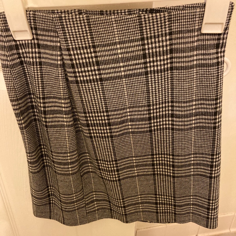 Plaid skirt